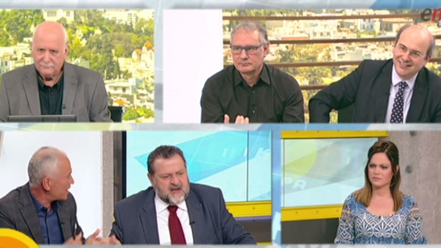 Άγριος καβγάς on air – BINTEO