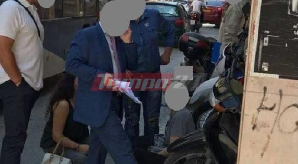 Αυτοκίνητο της αστυνομίας παρέσυρε πεζή – ΦΩΤΟ