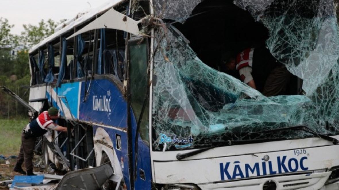Τουρκία – Τουλάχιστον 8 νεκροί και 34 τραυματίες από ανατροπή λεωφορείου – ΦΩΤΟ