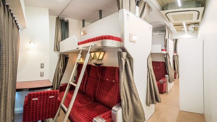 Ξενοδοχείο διαμορφωμένο σε βαγόνι τρένου – ΦΩΤΟ