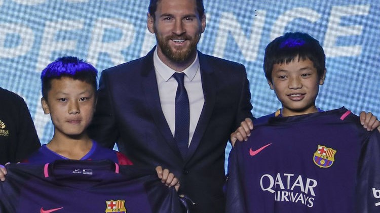 Το μεγαλύτερο ποδοσφαιρικό πάρκο με σημείο αναφοράς τον Μέσι στην Κίνα