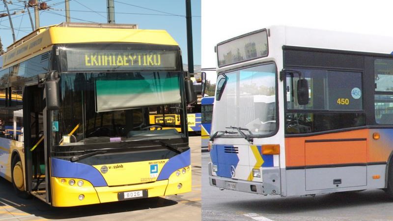Νέα ταλαιπωρία για τους επιβάτες την ερχόμενη εβδομάδα – Στάση εργασίας σε λεωφορεία και τρόλεϊ