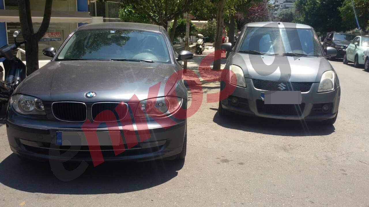 Διπλό παρκάρισμα για Όσκαρ… γαϊδουριάς στο Παλαιό Φάληρο – ΦΩΤΟ