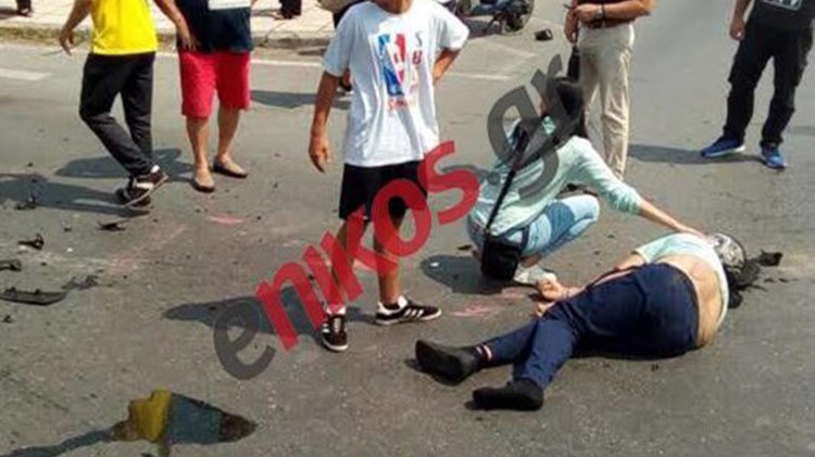 Νέες εικόνες από το σοβαρό τροχαίο στη Θεσσαλονίκη – ΦΩΤΟ αναγνώστη