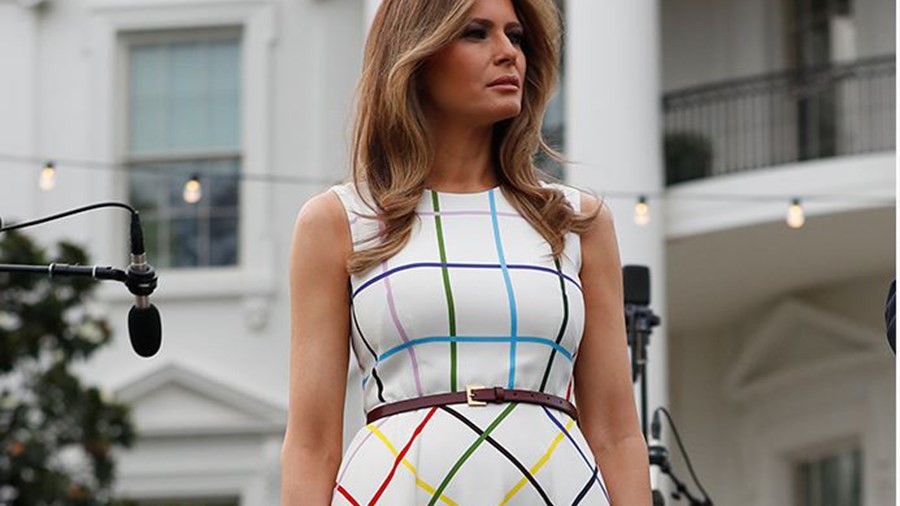 Η Μελάνια Τραμπ φόρεσε δημιουργία Ελληνίδας σχεδιάστριας – ΦΩΤΟ