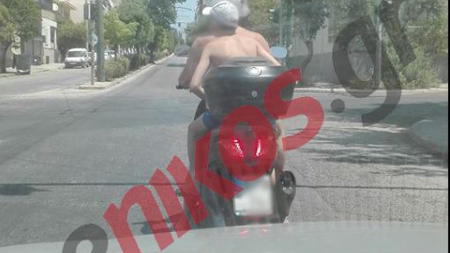 Βραβείο ανευθυνότητας : Παιδί χωρίς κράνος σε μηχανάκι – ΦΩΤΟ αναγνώστη