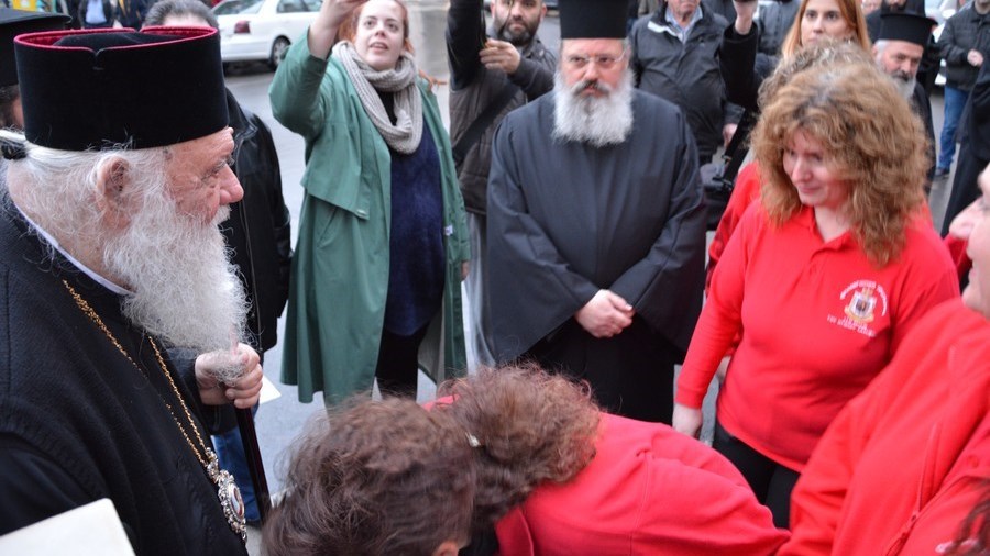 «Αποστολή» αγάπης από τον Αρχιεπίσκοπο Ιερώνυμο στην Τρίπολη