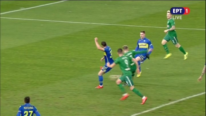 Παναθηναϊκός – Αστέρας Τρίπολης 1-0 (16′)