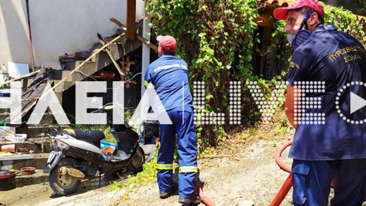 Φωτιά σε σπίτι στη Ζαχάρω: Πληροφορίες για νεκρό – ΒΙΝΤΕΟ – ΤΩΡΑ