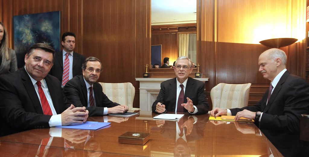 Επισπεύδεται η συνάντηση Παπαδήμου με τους τρεις αρχηγούς