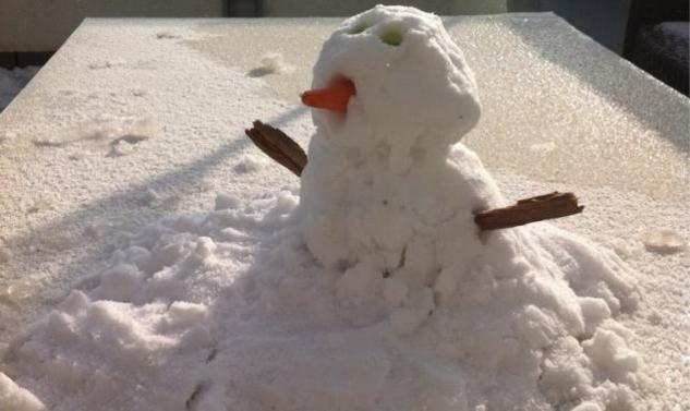 Σας αρέσει ο χιονάνθρωπος που έφτιαξε η…