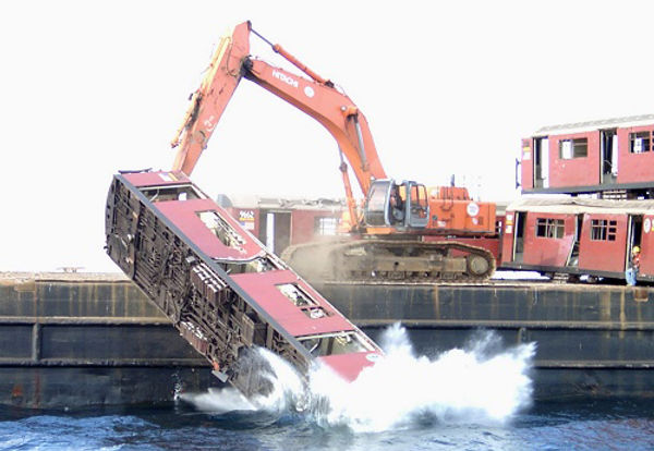 Βαγόνια στον ωκεανό