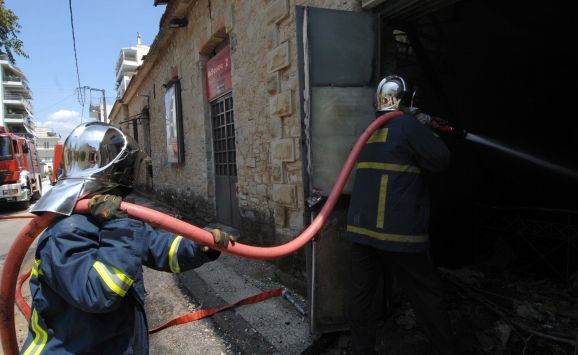 Πυρκαγιά στο Κερατσίνι