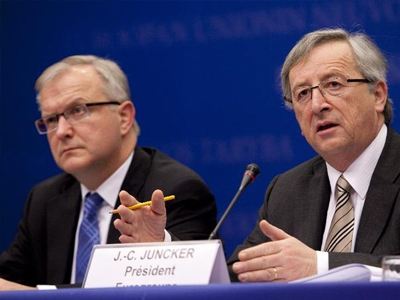 Δηλώσεις Γιούνκερ – Ρεν στο Eurogroup
