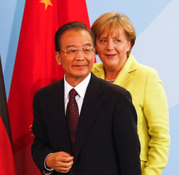 Η Μέρκελ κάνει τον Κινέζο…