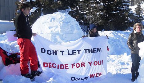Τα ιγκλού της ”οργής” στο Νταβός