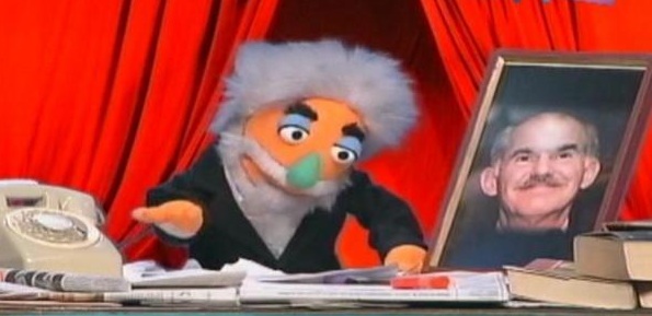 Ο “μάπετ” Λάκης στο δελτίο του Alpha