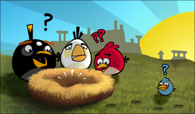 Τα Angry Birds στο Facebook!