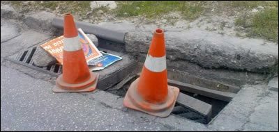 Έπεσε σε φρεάτιο