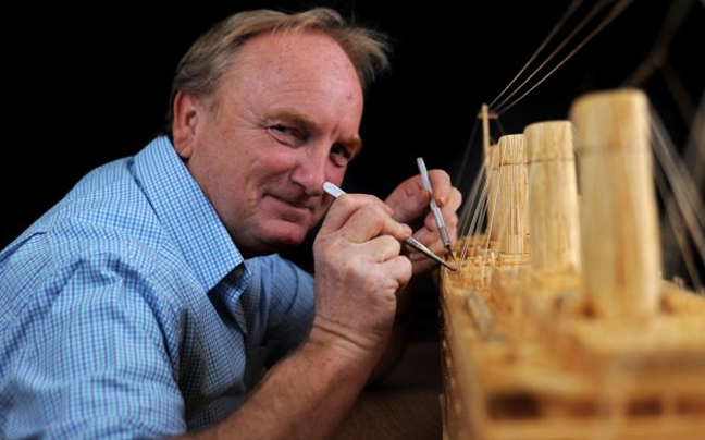 Τιτανικός από σπίρτα