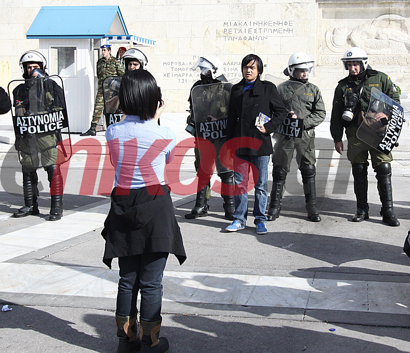 Ο Γιαπωνέζος στο συλλαλητήριο