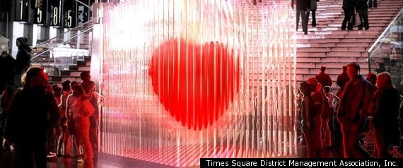 Μια καρδιά στην Times Square