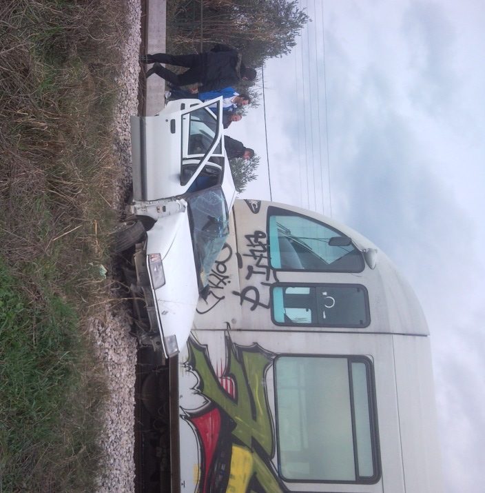 Σύγκρουση τρένου με Ι.Χ