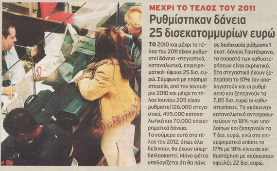 Χαμός για δάνεια και κάρτες