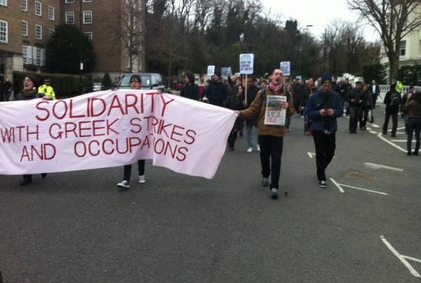 “Είμαστε όλοι Έλληνες”στο Λονδίνο
