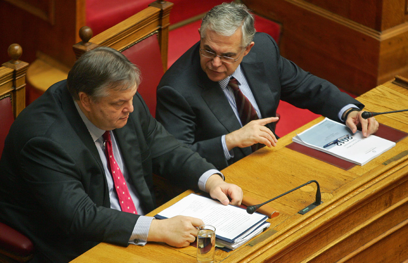 Τώρα:Παπαδήμος- Βενιζέλος