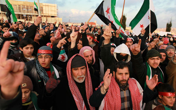 Στις πρεσβείες κατά του Άσαντ