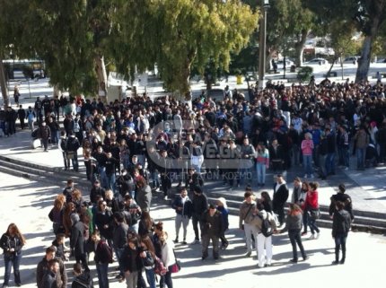 «Αυγοπόλεμος» στο Ηράκλειο