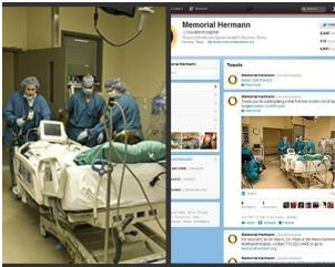 Live χειρουργείο στο Twitter