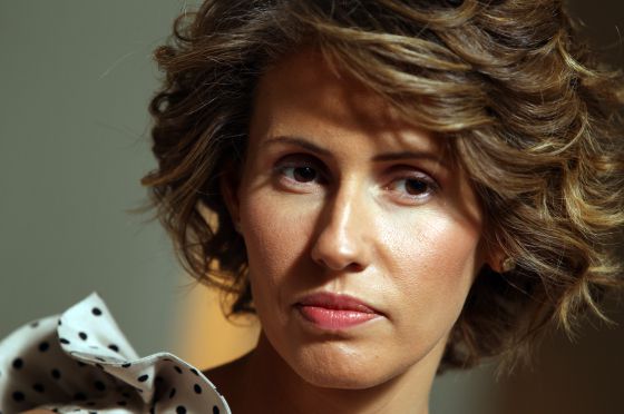 Η Άσμα αλ Άσαντ στους Times