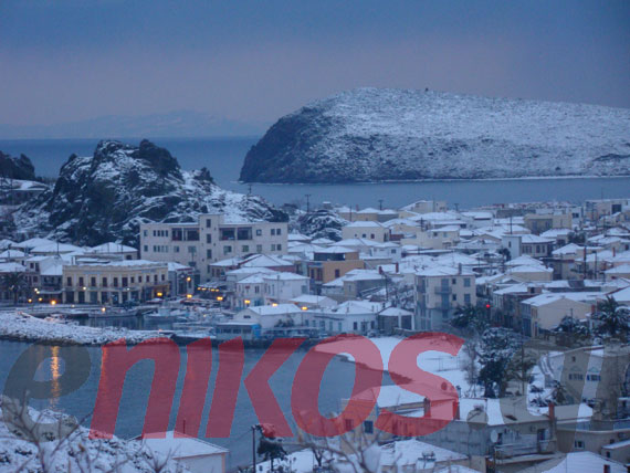 Η κάτασπρη Λήμνος!