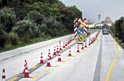 Κλειστή η Κορίνθου – Πατρών