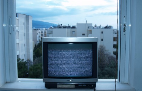 Χιόνια και στην τηλεόραση