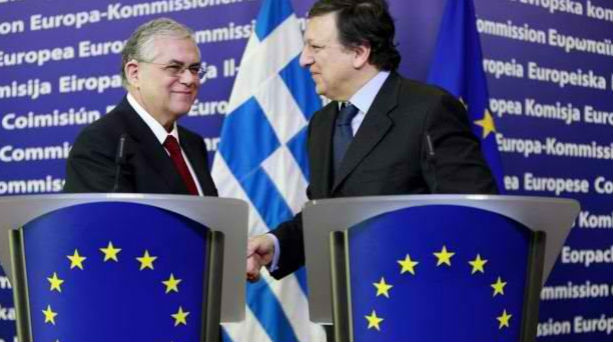 Τώρα-Συνάντηση Παπαδήμου-Μπαρόζο