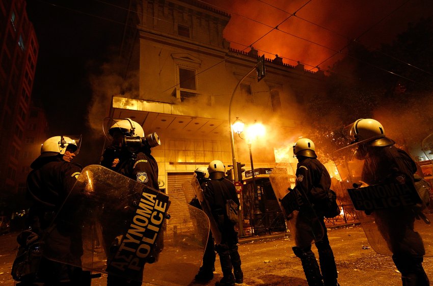 Εικόνες από τα γερμανικά ΜΜΕ