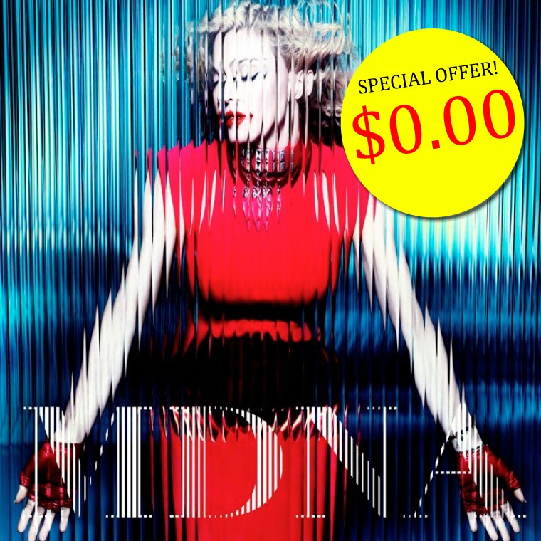Δώρο το νέο άλμπουμ της Madonna!