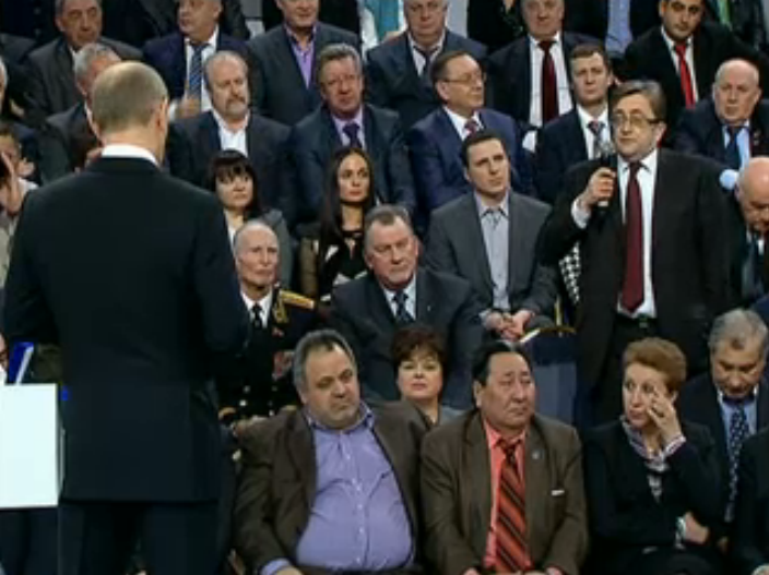 Live: Το ντιμπέιτ του Πούτιν