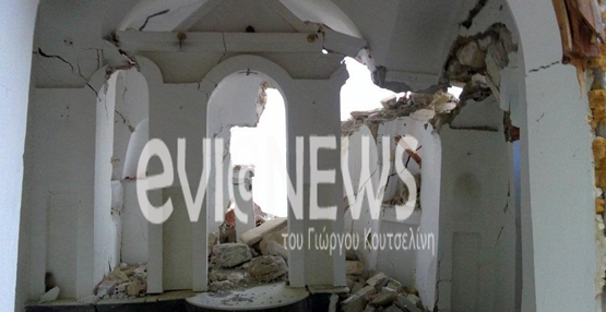 Το έδαφος “ρούφηξε” εκκλησάκι