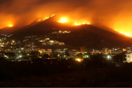Αναβολή και για τις πυρκαγιές