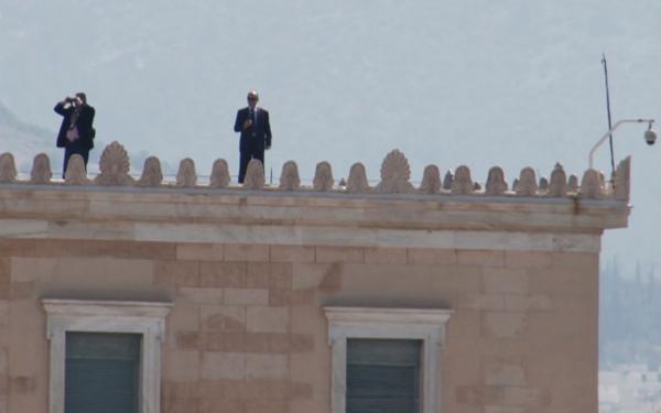 Aστυνομικοί στη σκεπή