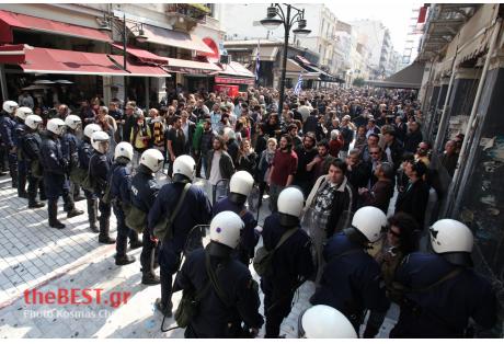 Πορεία μετά την παρέλαση