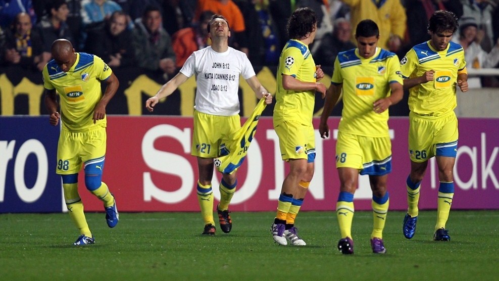 Ο ΑΠΟΕΛ στους 8!!!!