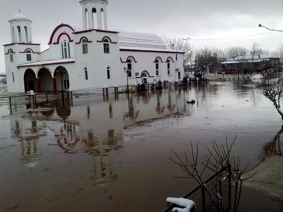 Πλημμύρισε βυζαντινός ναός