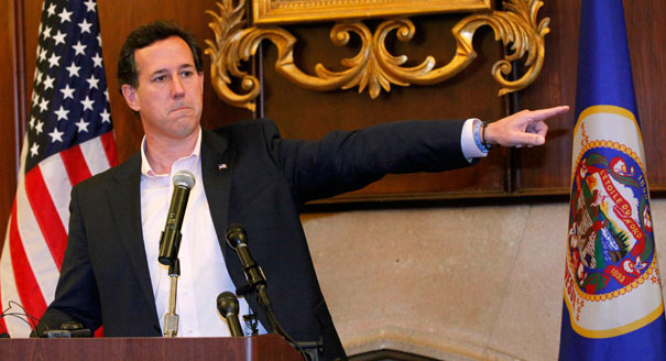 Ο Σαντόρουμ την Βόρεια Ντακότα