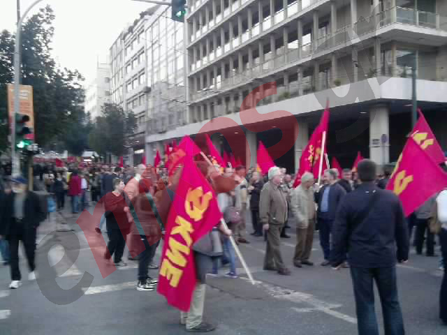 Τώρα-Ομιλία Αλέκας Παπαρήγα στο Σύνταγμα