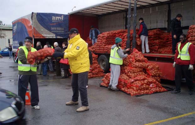 100 τόνοι πατάτας στη Λάρισα